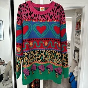 Farm Rio Graphic Elements Ainika Sweater XL